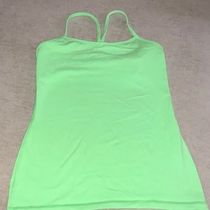 LuLu Lemon Flow Y Tank. Size 6